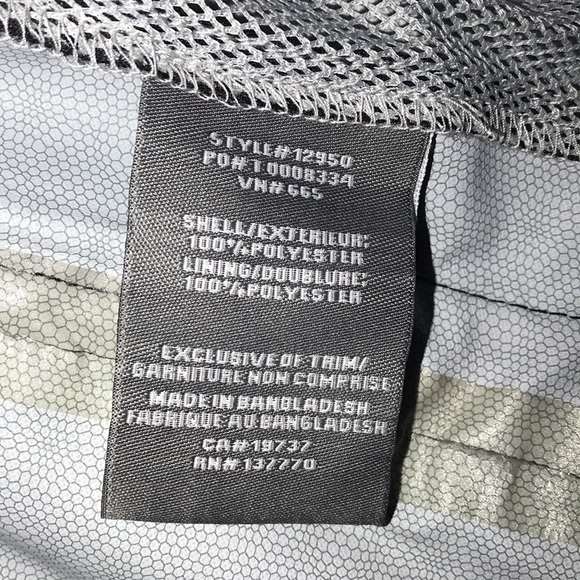 Brand New! Men’s XL Windbreaker Jacket - Elevate Black - Picture 7 of 8